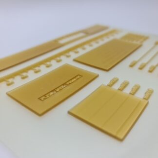 KF152 Foil-backed Letterpress Photopolymer Plate